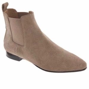 Banana Republic-Leather Taupe Slip on Bootie 7